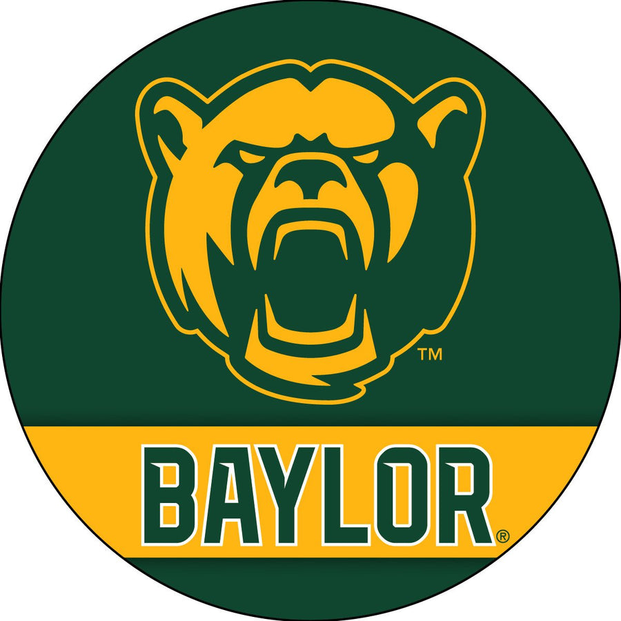 Baylor Bears Officially Licensed Paper Coasters (4-Pack) - Vibrant, Furniture-Safe Design Image 1