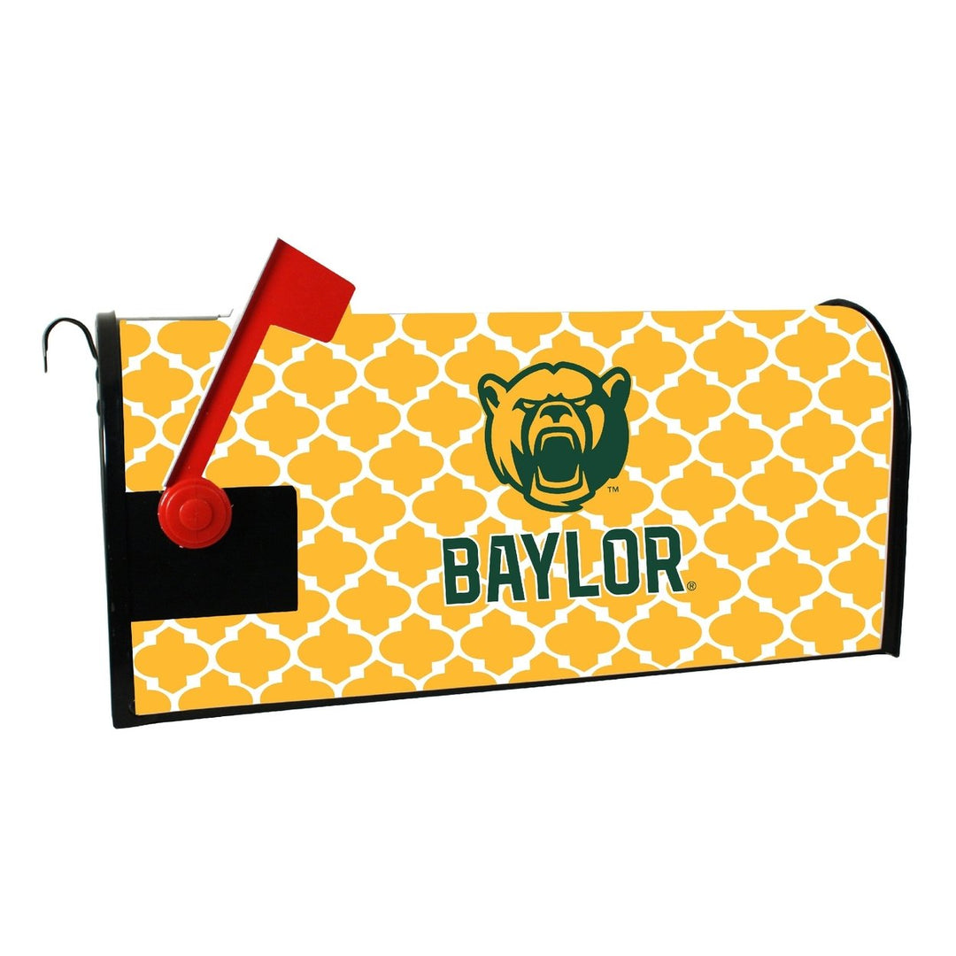 Baylor Bears NCAA Officially Licensed Mailbox Cover Moroccan Design Image 1