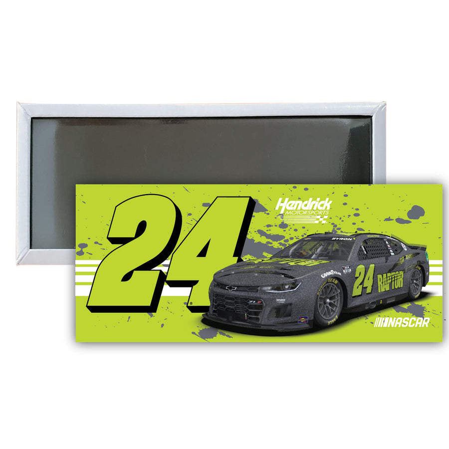 Nascar 24 William Byron Raptor 4.75 x 2-Inch Fridge Magnet Image 1