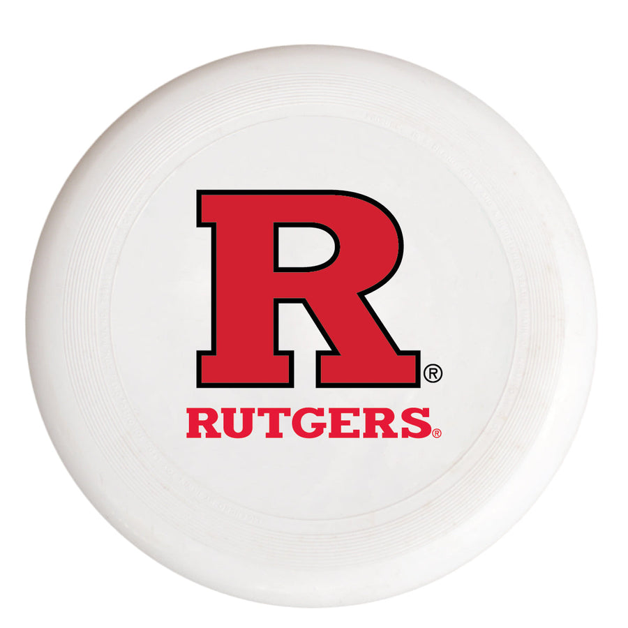 Rutgers Scarlet Knights NCAA Licensed Flying Disc - Premium PVC, 10.75 Diameter, Perfect for Fans and Players of All Image 1