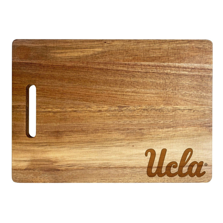 UCLA Bruins Classic Acacia Wood Cutting Board - Small Corner Logo Image 1