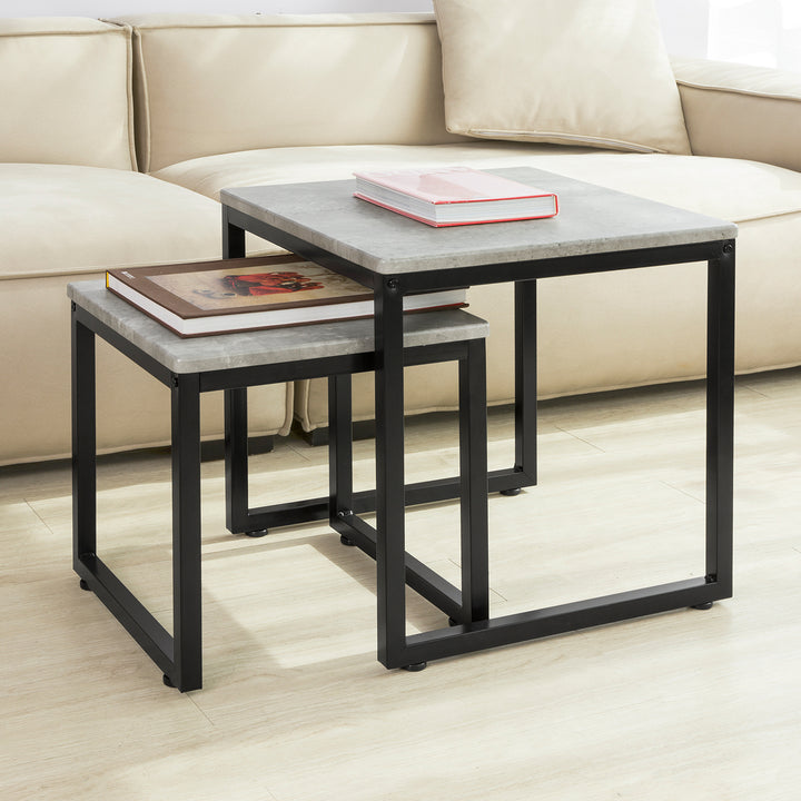 Haotian FBT42-HG, Set of 2 Side Tables Image 4