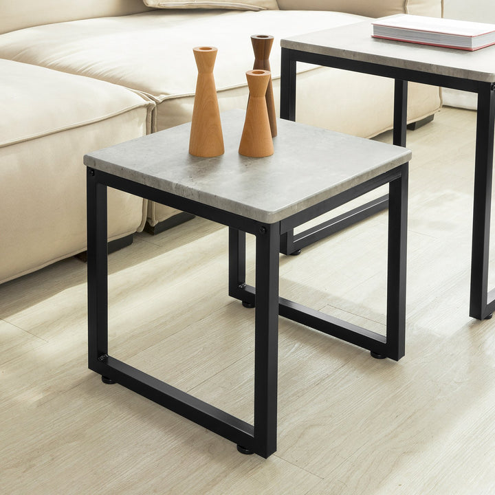 Haotian FBT42-HG, Set of 2 Side Tables Image 6