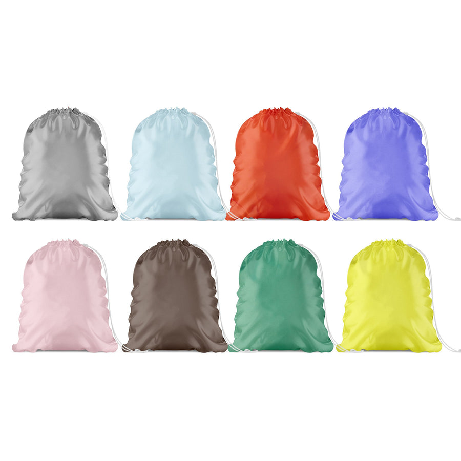 3-Pack Durable Lightweight Nylon Laundry Bags 22x29 Multi-Purpose Drawstring Closure Image 1