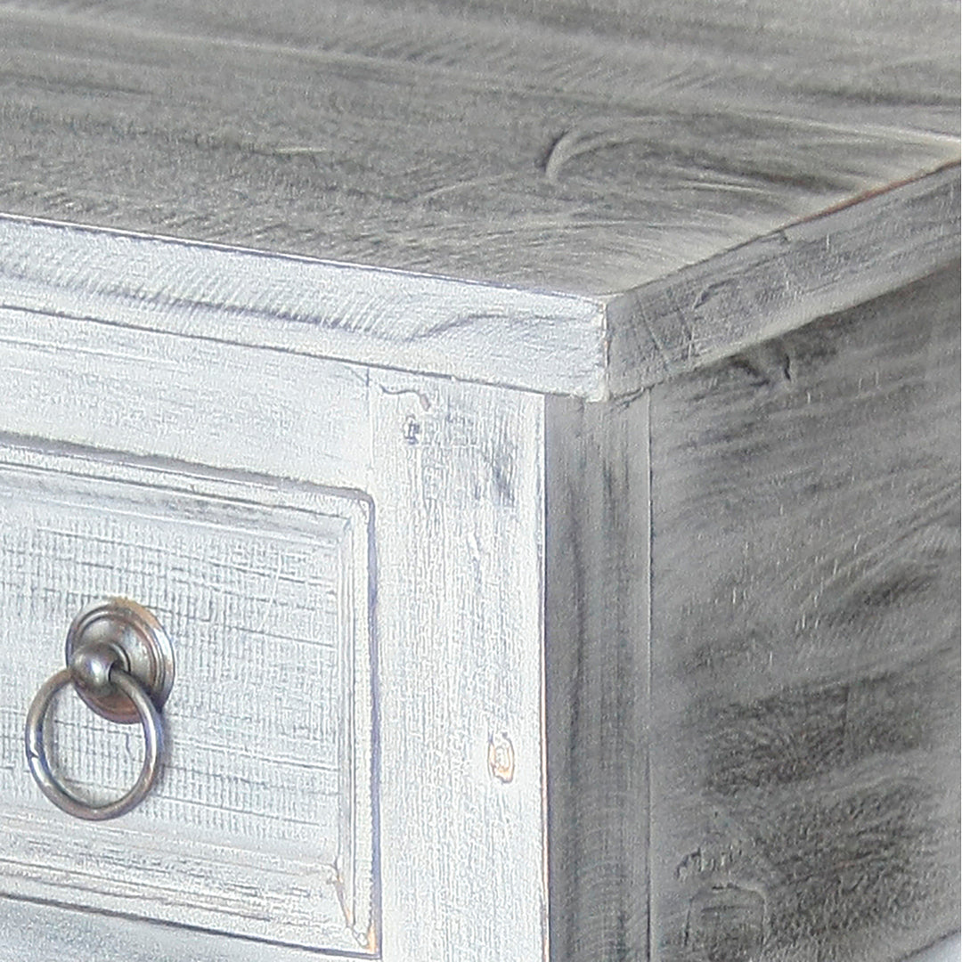 Sutter Accent Table - Whitewash Image 3