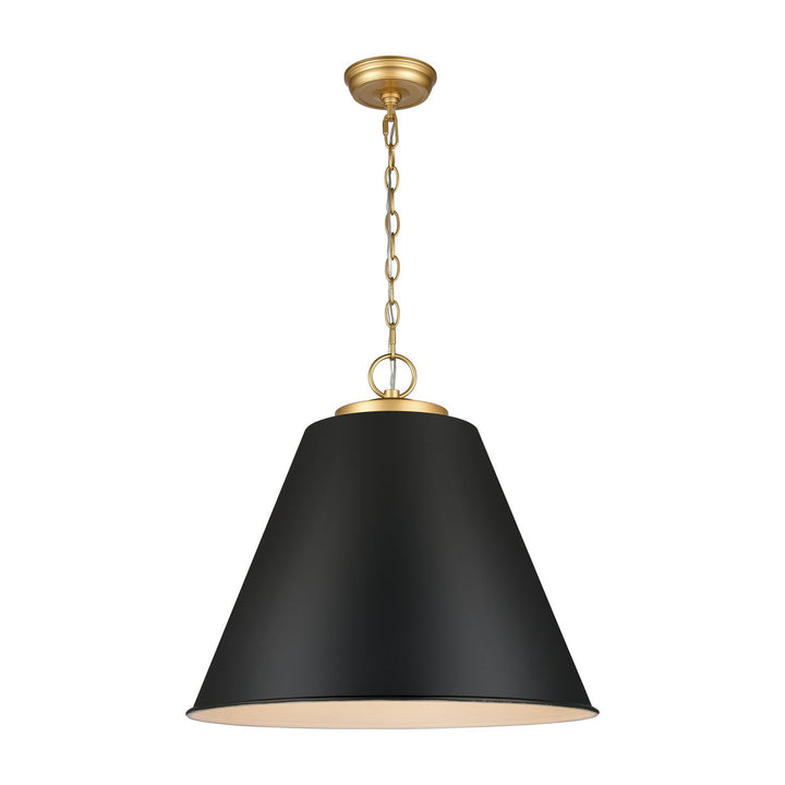 Vellus 20.5 Wide 3-Light Pendant - Matte Black Image 1