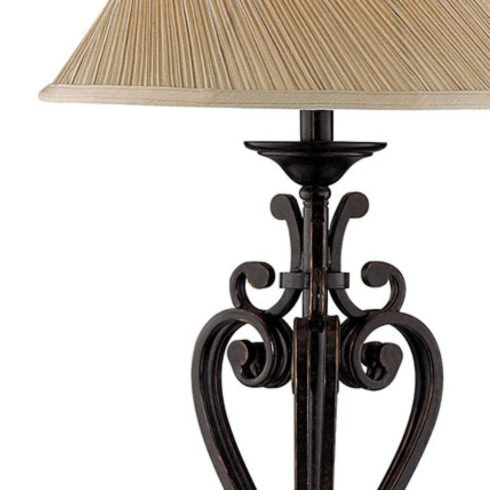 Angers 32.38 High 1-Light Table Lamp - Dark Bronze Image 2