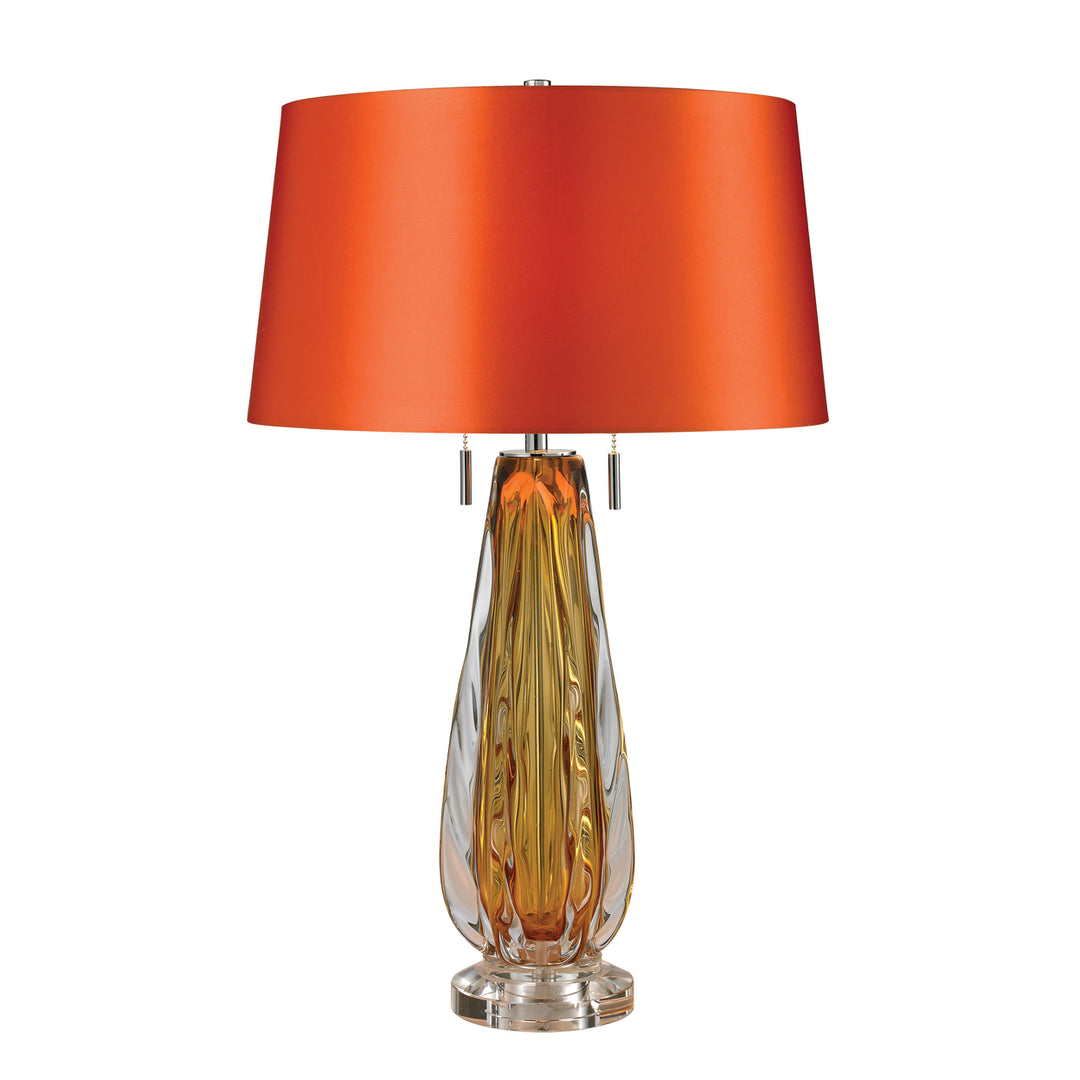 Modena 26 High 2-Light Table Lamp - Amber Image 1