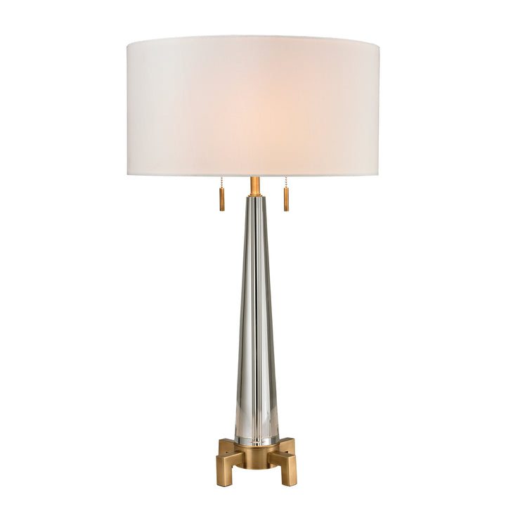 Bedford 30 High 2-Light Table Lamp - Aged Brass Image 1