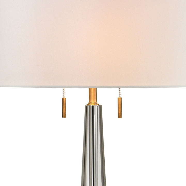 Bedford 30 High 2-Light Table Lamp - Aged Brass Image 2