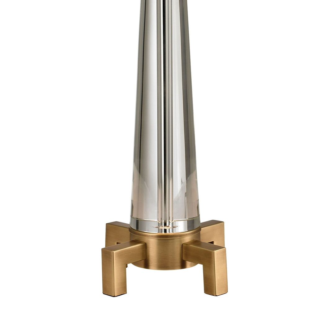 Bedford 30 High 2-Light Table Lamp - Aged Brass Image 3