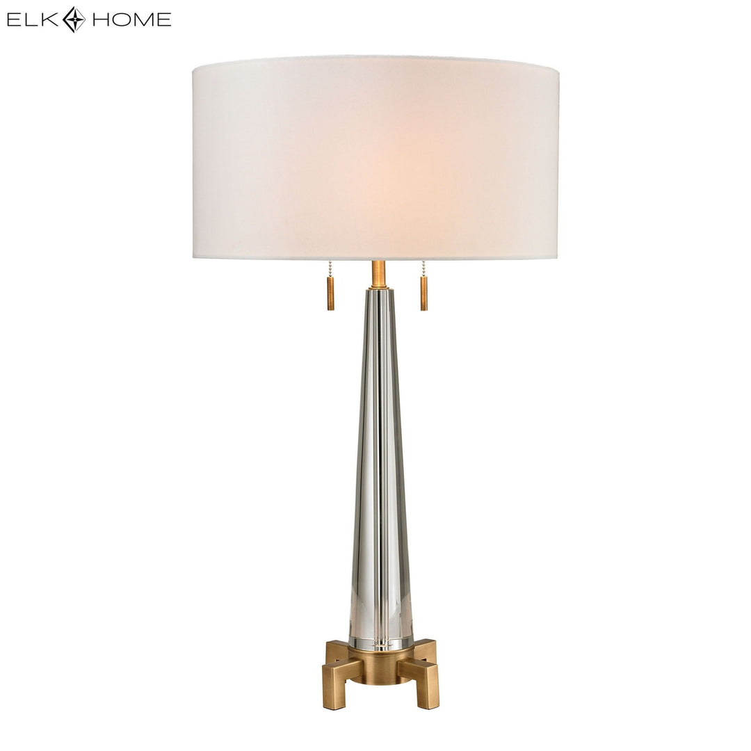 Bedford 30 High 2-Light Table Lamp - Aged Brass Image 4