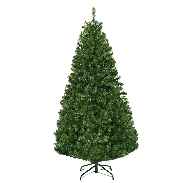 Pre-Lit Artificial Christmas Tree 5Ft Hinged 150 LED Lights Image 9