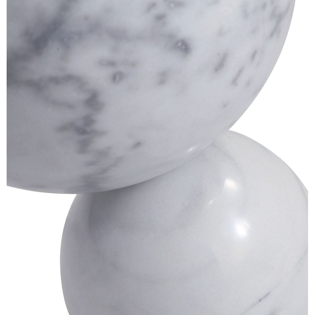 P n lope Side Table - White Marble Image 5