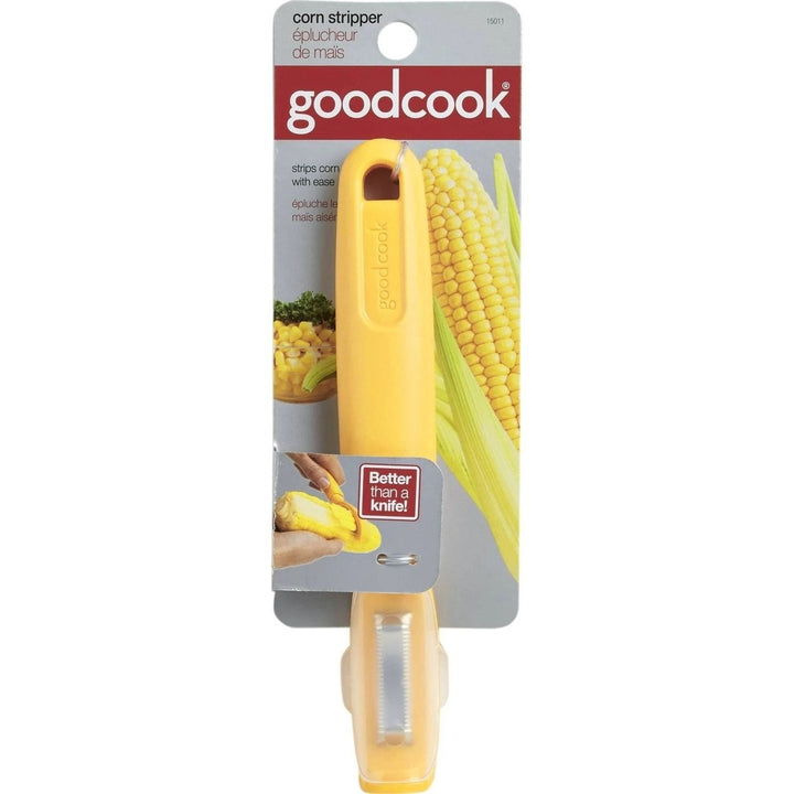 Stainless Steel Corn Stripper Peeler by Good Cook, Yellow Image 5