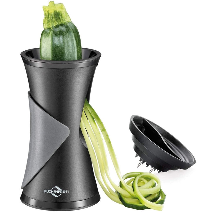 K chenprofi Olera Spiralizer for Vegetables, 6" H x 3.5" diameter, Black Image 3