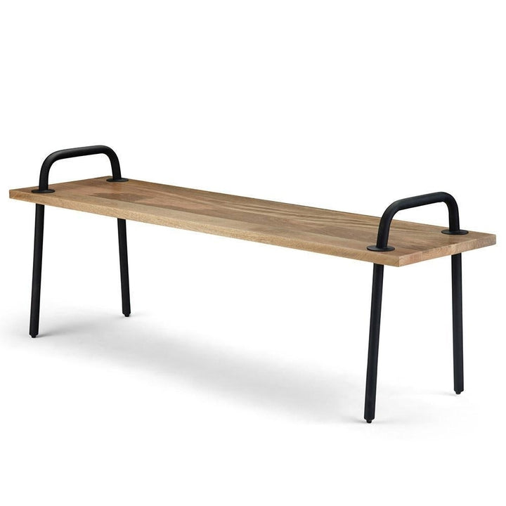 Berkeley Entryway Bench in Mango Image 1