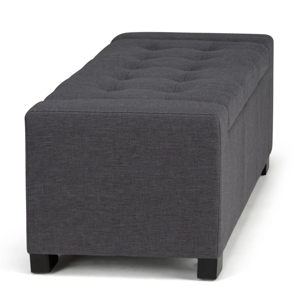 Laredo Storage Ottoman in Linen Image 9