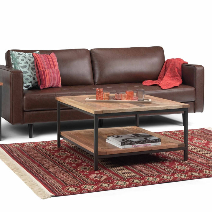 Skyler Square Coffee Table in Mango Image 4