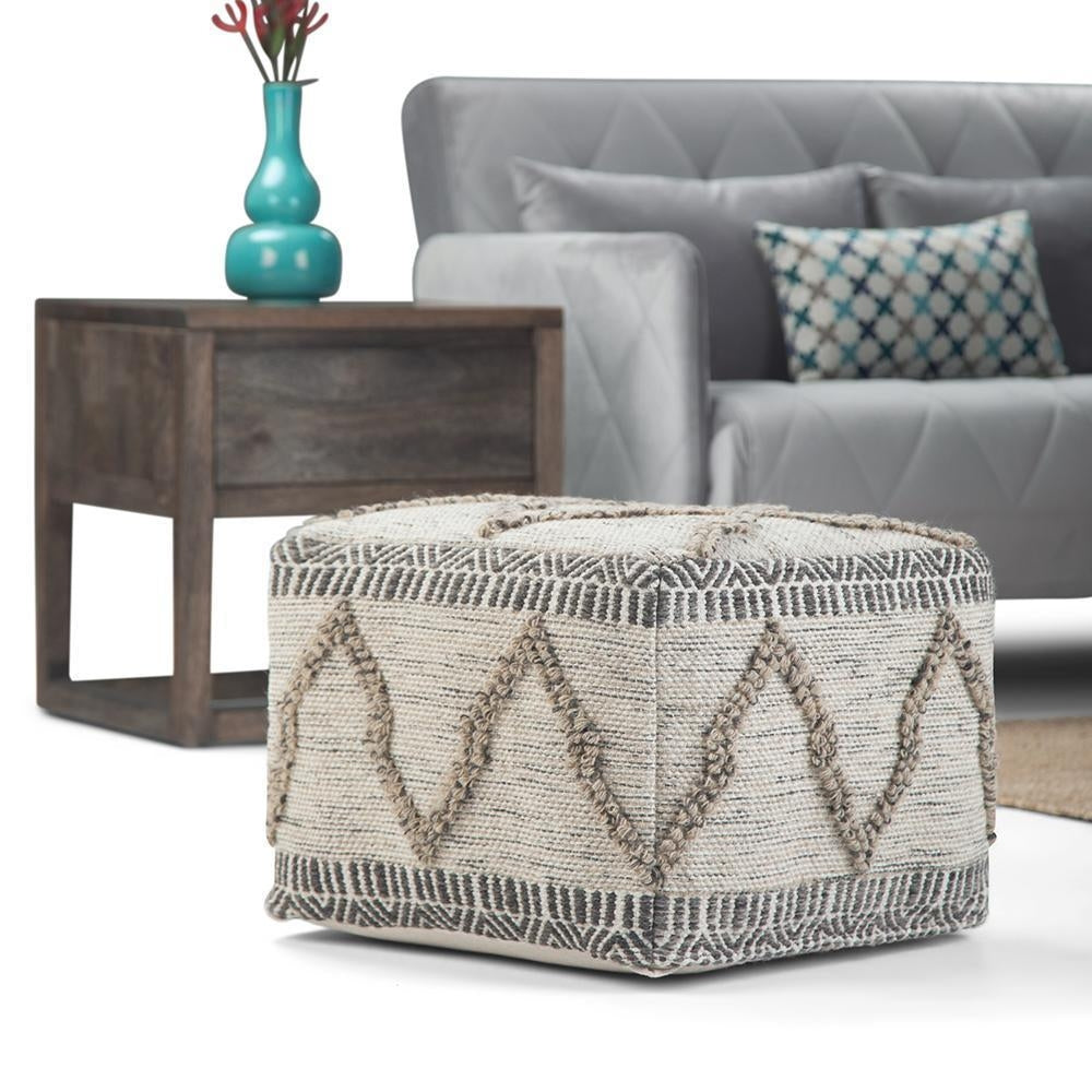 Sweeney Square Pouf Image 4