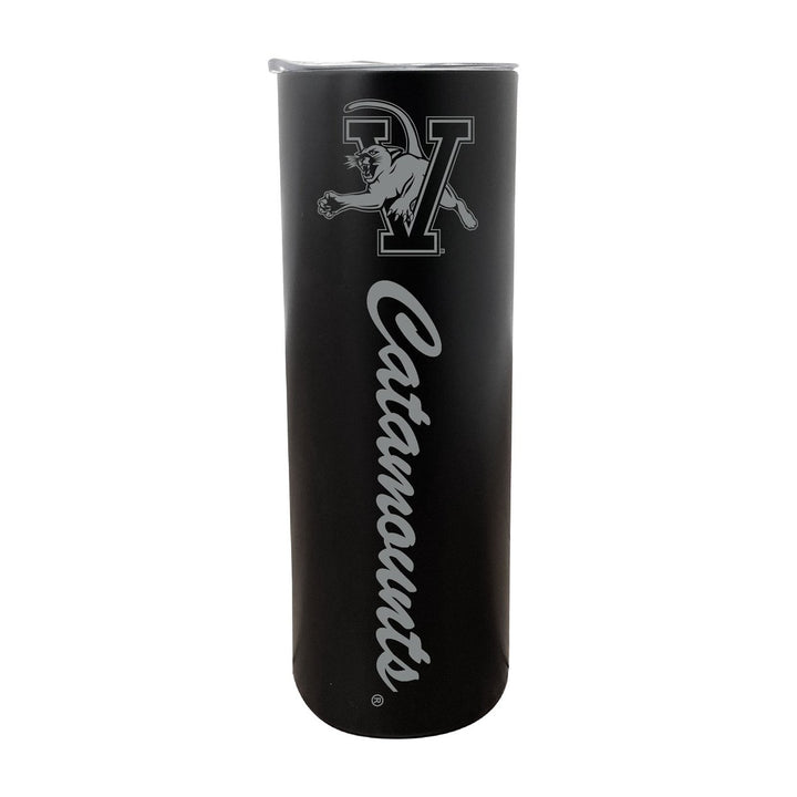 Vermont Catamounts NCAA Laser-Engraved Tumbler - 16oz Stainless Steel Insulated Mug Image 1