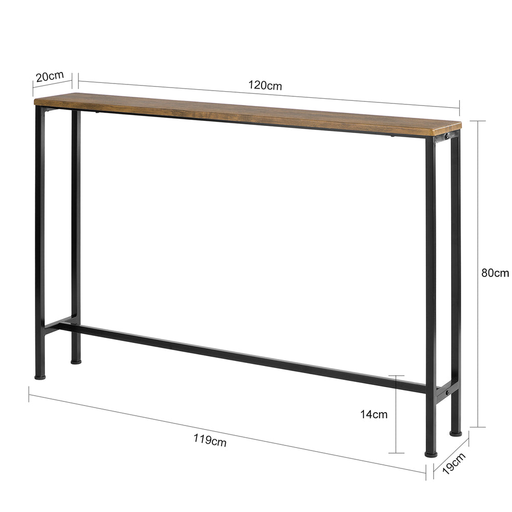 Haotian FSB19-XL-N, Console Table Hall Table Side Table Living Room Sofa Table Image 2