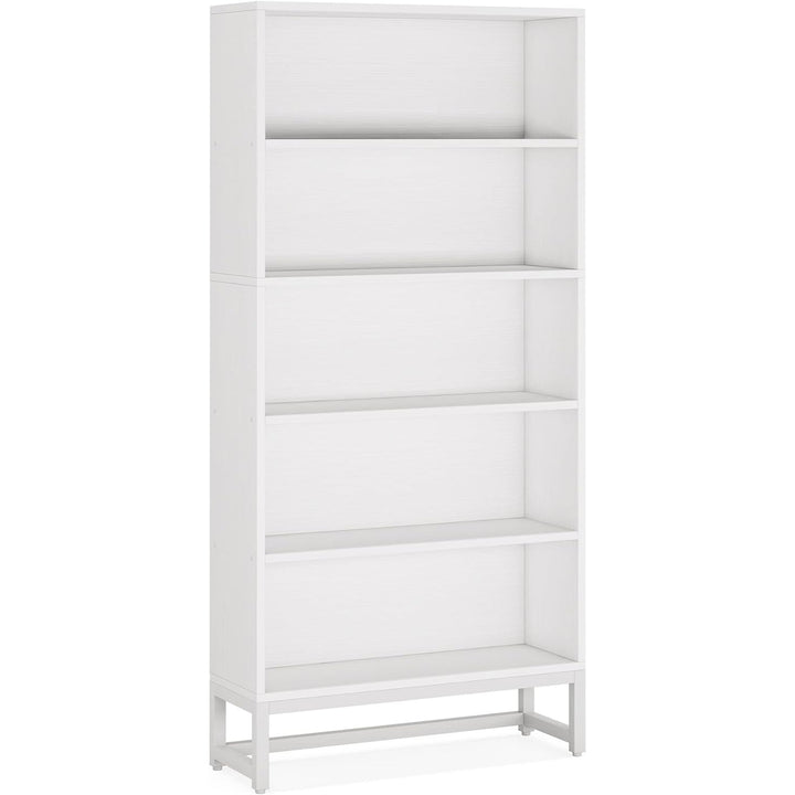 Tall Bookcase and Bookshelf, 70.8" Large Bookcases Organizer with 5-Tier Storage Shelves Image 4