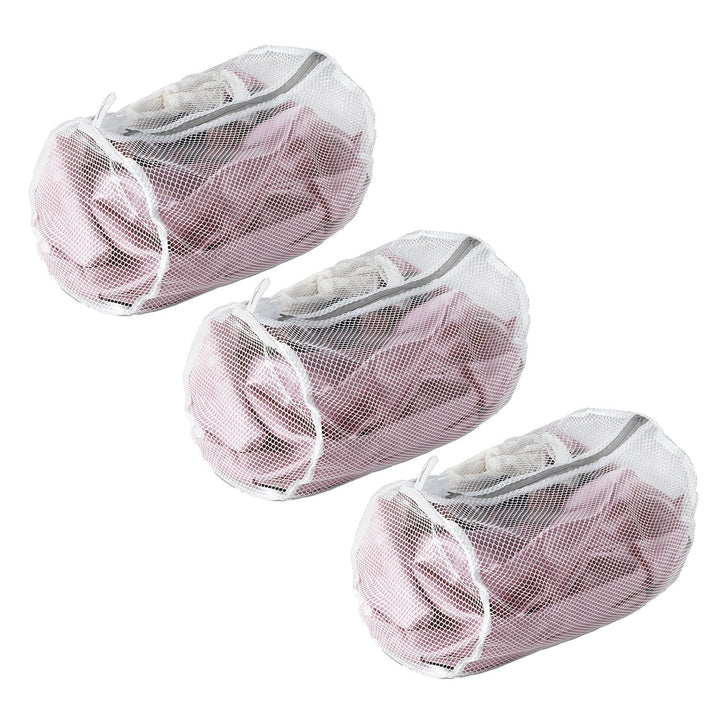 Large Multi-Purpose Nylon Mesh Lingerie Storage Wash Bag 2-Pack 13.5x9x9 Image 4