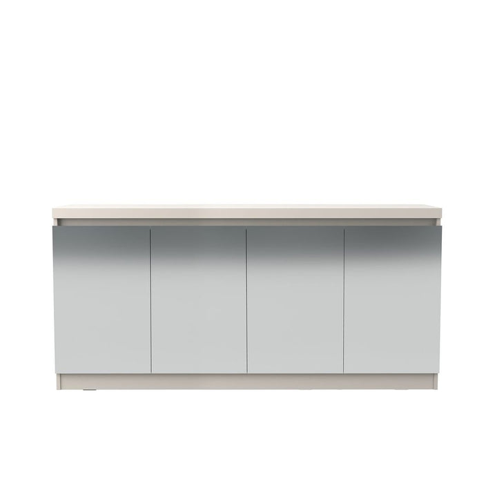 Viennese 62.99 in. 6-Shelf Buffet Cabinet with Mirrors Image 6