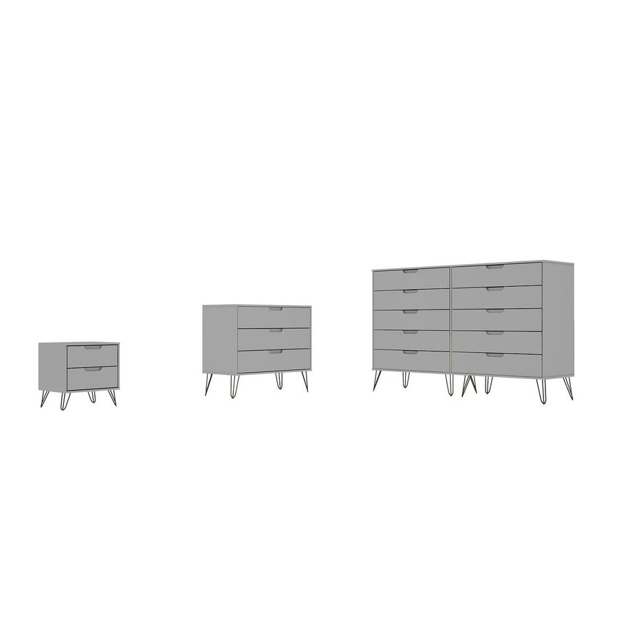 Rockefeller 3-Piece Dresser and Nightstand Set Image 1