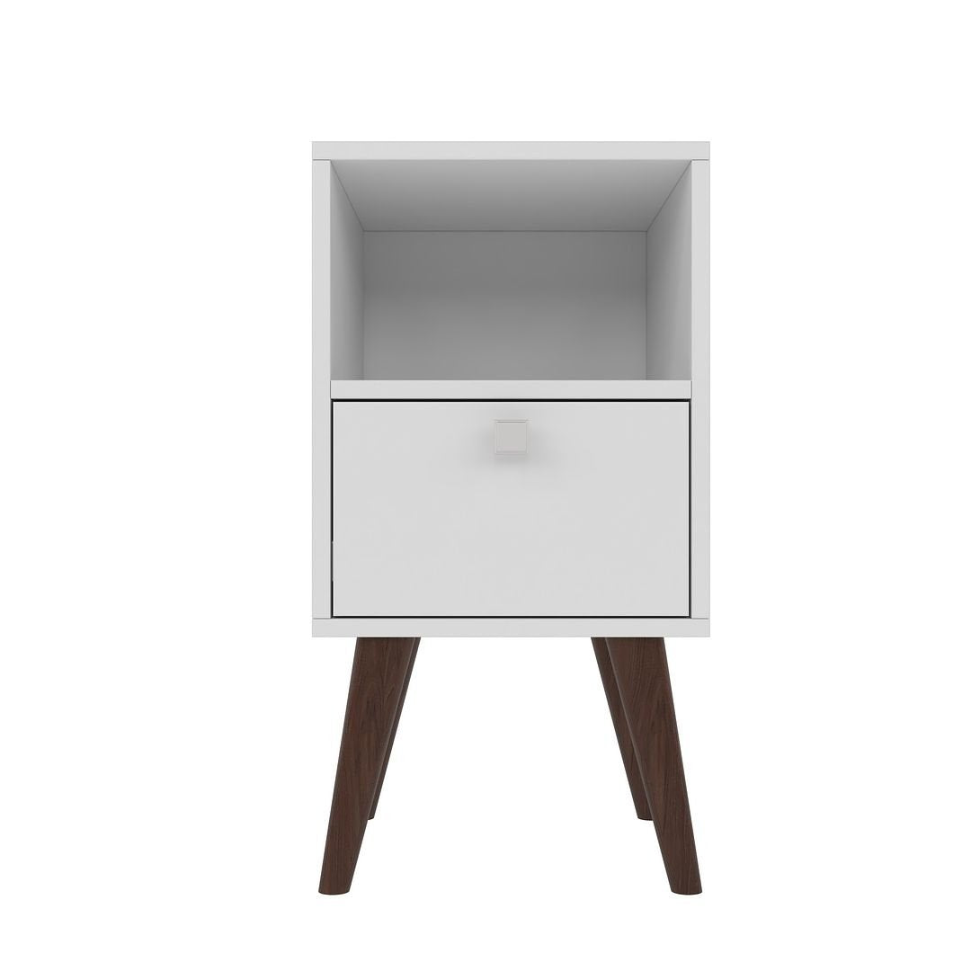 Abisko Side Table with 1 shelf in White Image 5