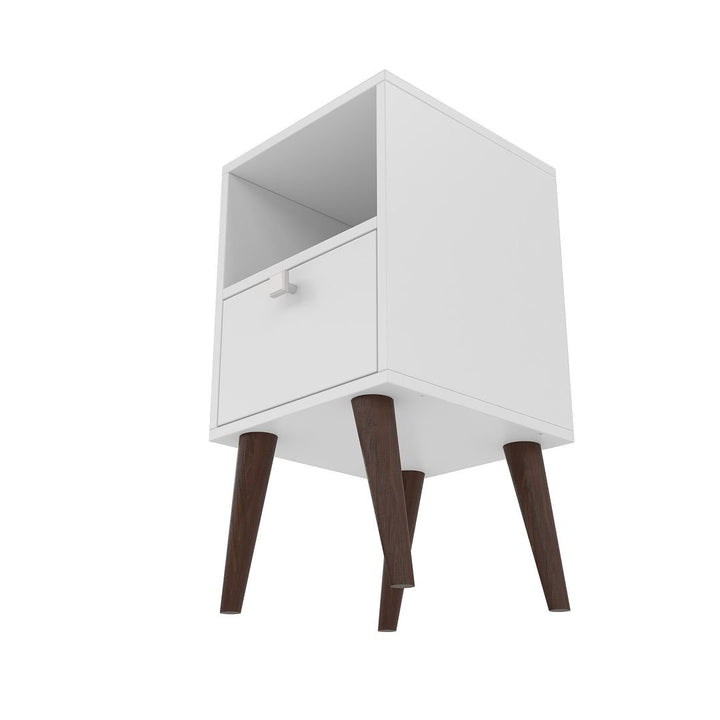 Abisko Side Table with 1 shelf in White Image 7