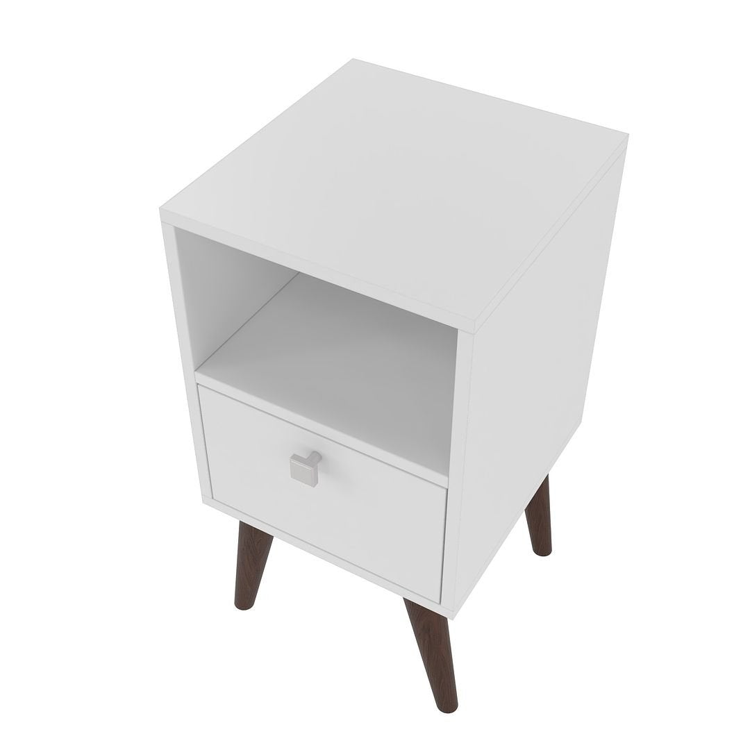 Abisko Side Table with 1 shelf in White Image 8