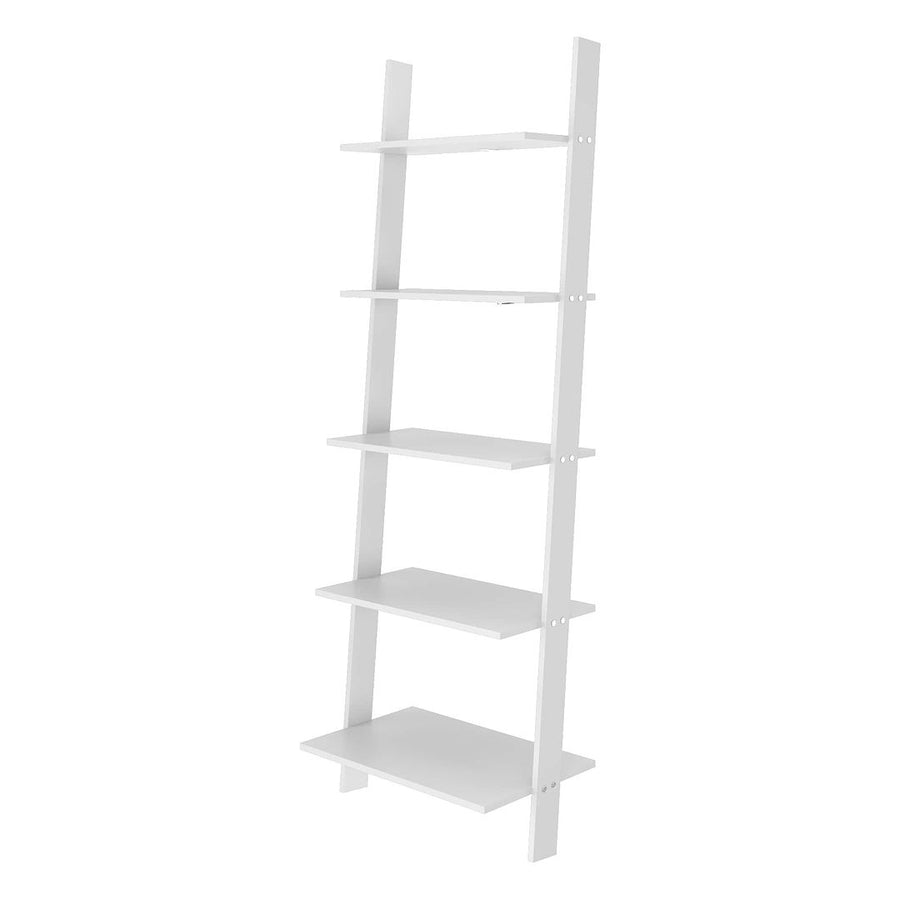 Cooper 5-Shelf Floating Ladder Bookcase Image 1