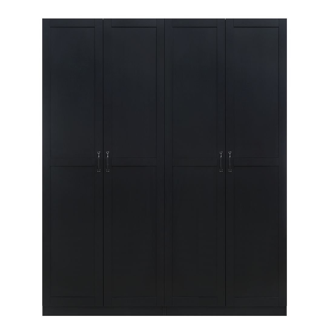 Hopkins Modern Storage Closet 3.0 Set of 2 Cabinets with 4 Shelves Soft Close Doors Image 4