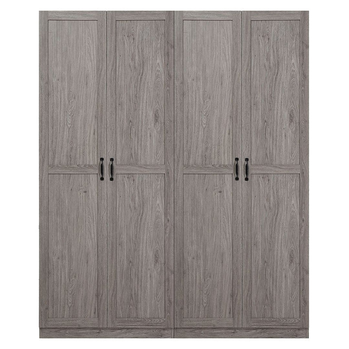 Hopkins Modern Storage Closet 3.0 Set of 2 Cabinets with 4 Shelves Soft Close Doors Image 5