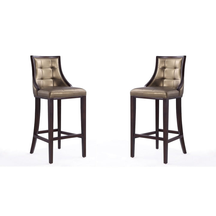 Fifth Avenue Faux Leather Barstool (Set of 2) Image 4