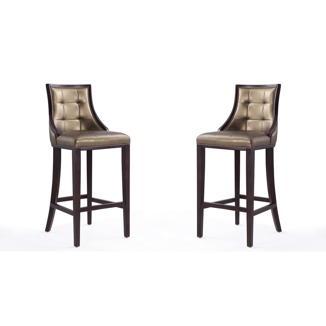 Fifth Avenue Faux Leather Barstool (Set of 2) Image 1