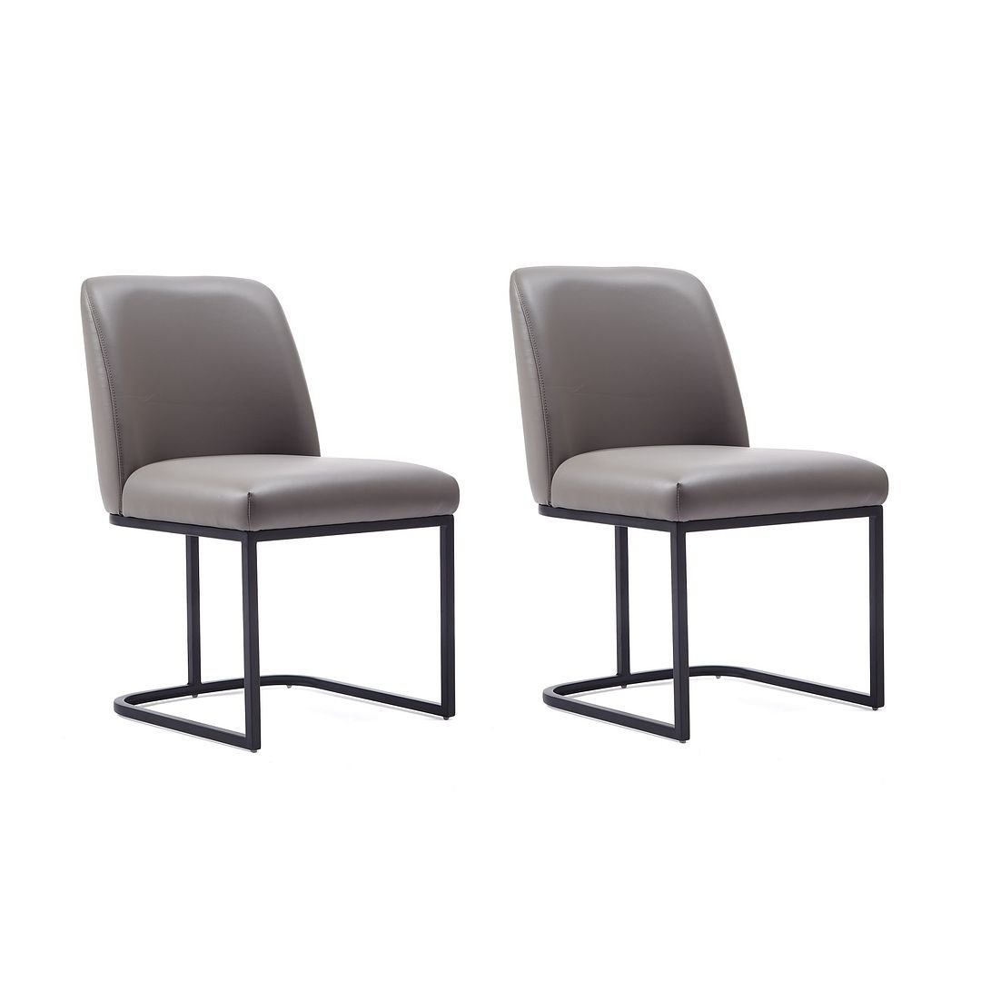 Serena Faux Leather Dining Chair (Set of 2) Image 5