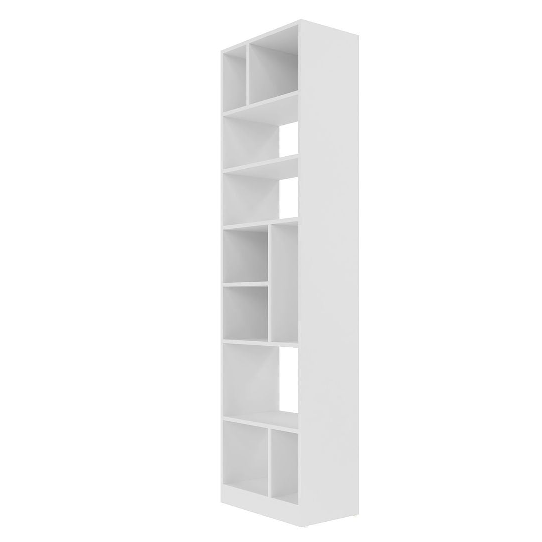 Valenca Bookcase 4.0 with 10 shelves in White Image 5