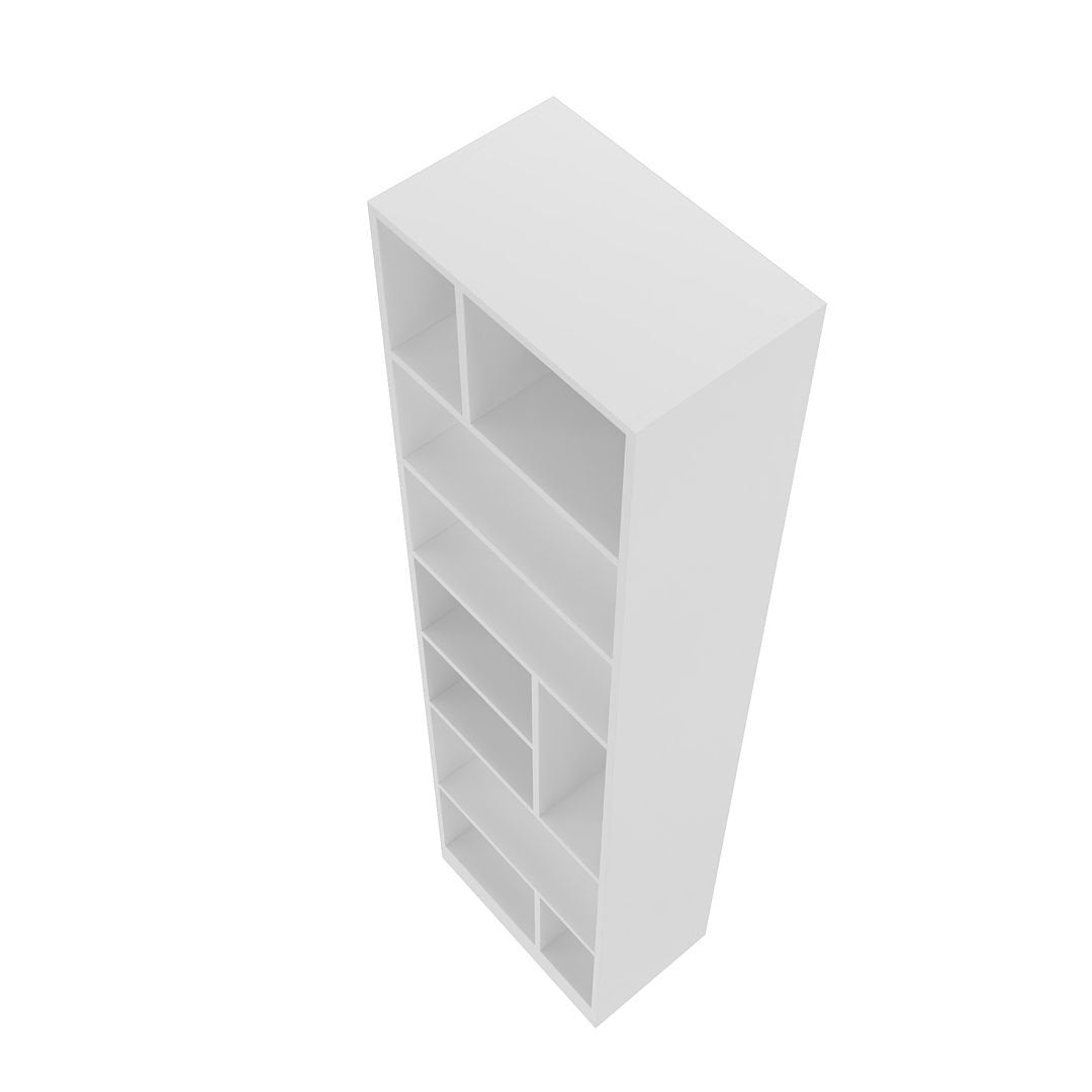 Valenca Bookcase 4.0 with 10 shelves in White Image 7