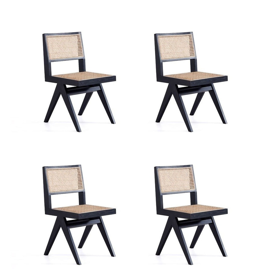 Hamlet Dining Chair and Natural Cane - Set of 4 Image 1