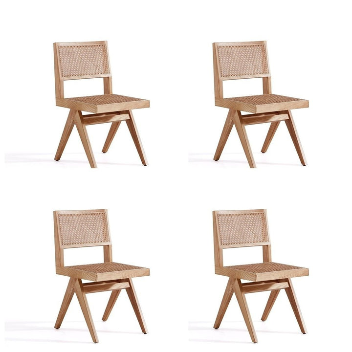 Hamlet Dining Chair and Natural Cane - Set of 4 Image 4