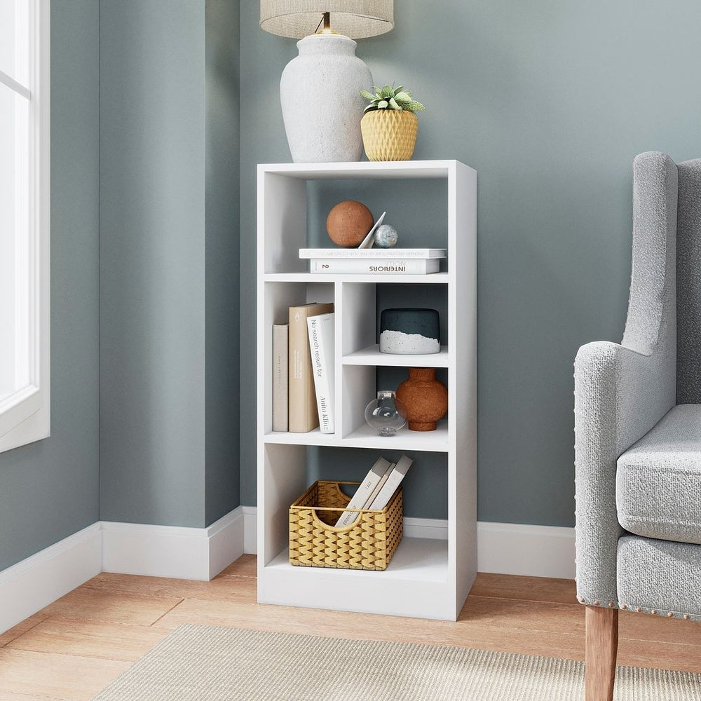 Valenca Bookcase 2.0 with 5 shelves in White Image 2