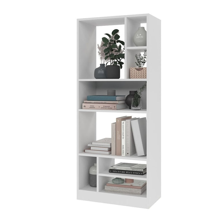 Valenca Bookcase 3.0 with 8 shelves in White Image 4