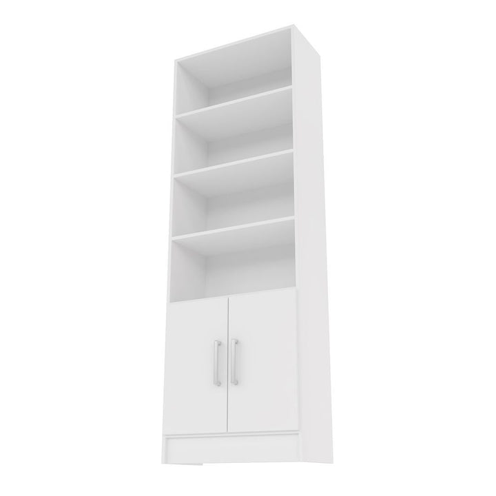 Catarina Cabinet with 5 shelves in White Image 6