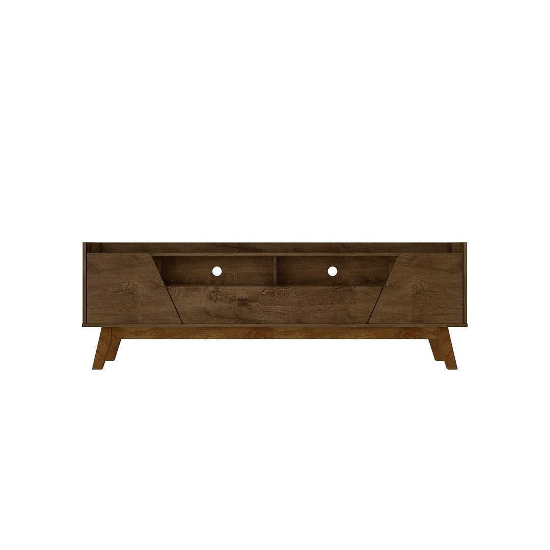 Mid-Century Modern Marcus 70.86 TV Stand with Solid Wood Legs Image 7
