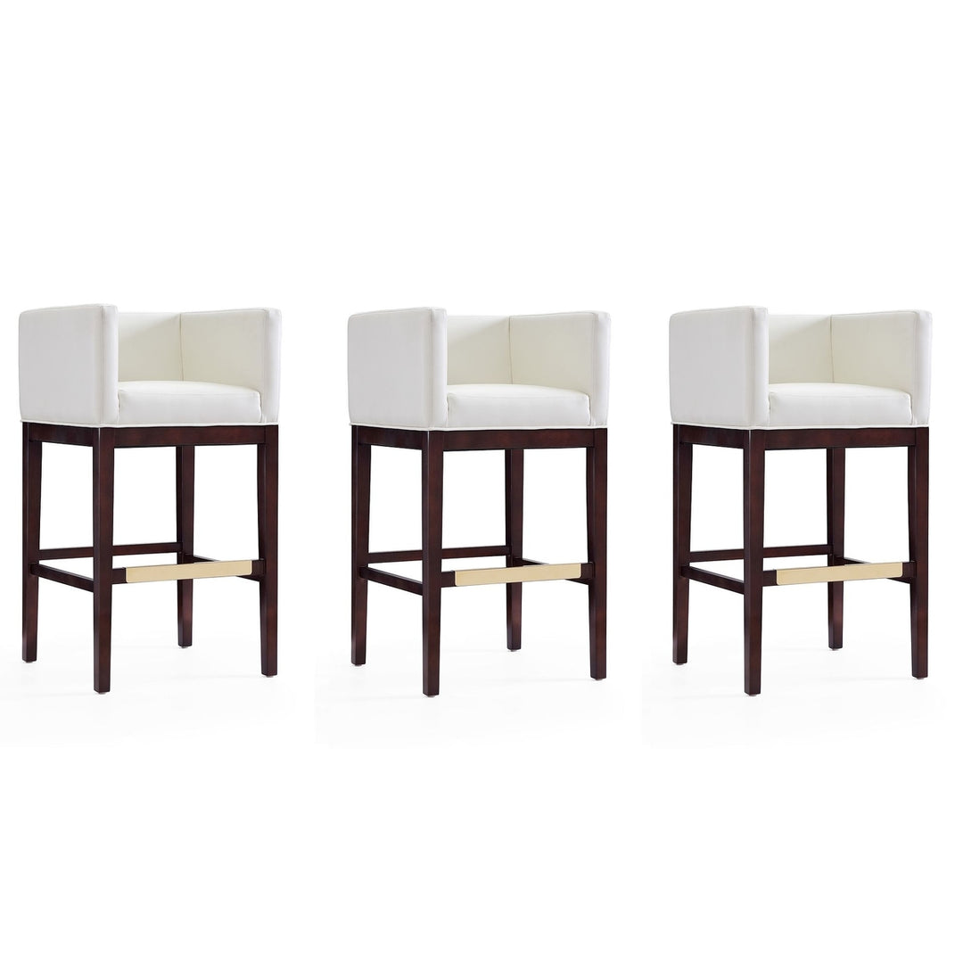 Kingsley 38 in. Beech Wood Barstool (Set of 3) Image 4