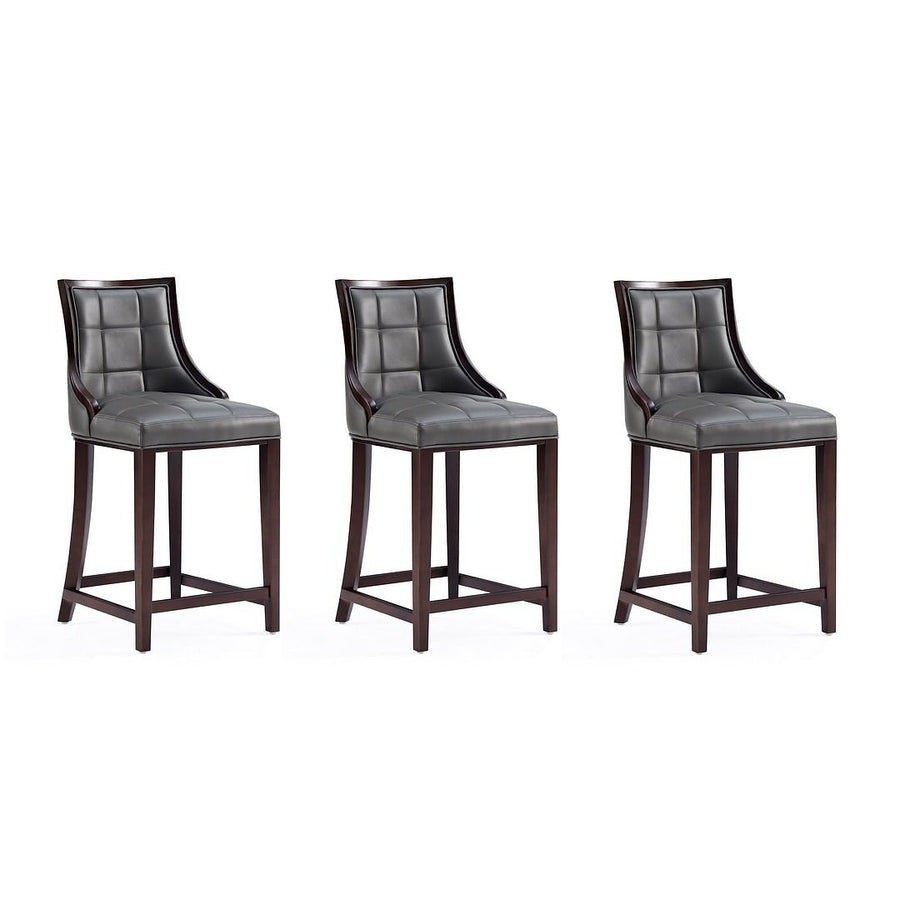 Fifth Avenue Faux Leather Counter Stool (Set of 3) Image 1