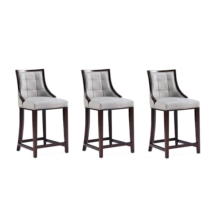 Fifth Avenue Faux Leather Counter Stool (Set of 3) Image 1